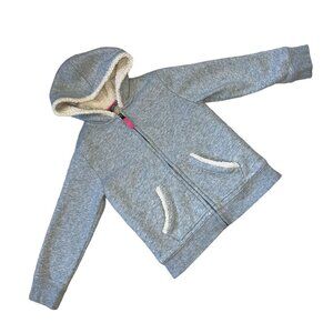 Land's End Sherpa Lined Hoodie 5-6y
